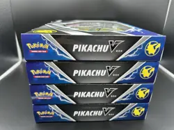 Lot of 4 - Pokemon TCG Pikachu V Boxes - Factory Sealed - Brand New - Image 4