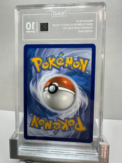 2024 POKEMON PAF EN-PALDEAN FATES #243 MIRAIDON ex HYPER RARE TAG 10 - Image 4