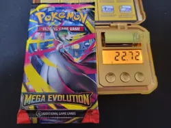 22.72g (Heavy for Lot) MEGA EVOLUTION Pokemon Booster Pack English - Sealed #149 - Image 1