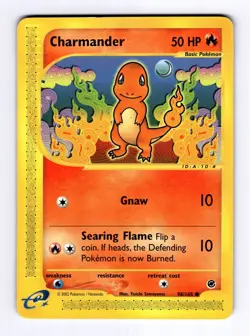 Charmander (98) Expedition #098 (2002) Common NM Pokemon - Image 1