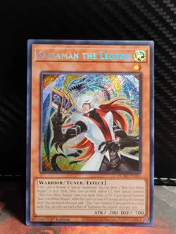 Yu-Gi-Oh! TCG Kaibaman The Legend Secret Rare DUAD-EN021 1st Edition - Image 1