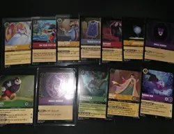Lorcana Lot Of Cards. First Few Sets Plus Promo Cards - Image 5