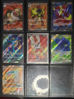 Pokemon TCG Full Art 7 Card Lot - Image 1