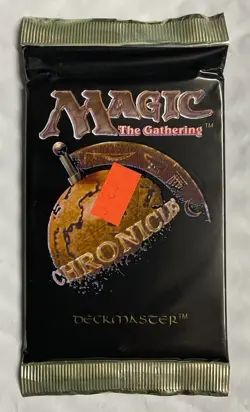 *Magic The Gathering* Chronicles “Sealed Booster Pack” Trading Cards *MTG* 742818065511 - Image 1