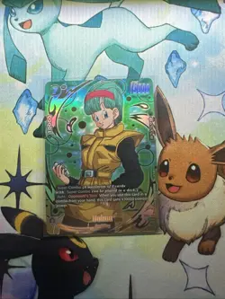 Bulma FB04-068 1st Anniversary Promo Alternate Art Dragon Ball Card Fusion World - Image 1