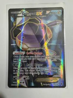 Genesect EX 120/124 Full Art - Pokemon XY Fates Collide Tcg HP Card Collectible - Image 1