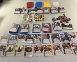 Star Wars Destiny Bulk Lot Collection 500 + Cards 27 Dice Tokens Card Protector - Image 1