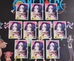 ONE PIECE TCG Official Card Sleeves Boa Hancock Limited PACK OF 10 UNUSED - Image 1