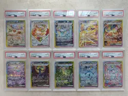 PSA 10 Terastal Festival EeveeEvolution SAR Ssequential Pokemon Card Japanese - Image 1