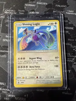 Pokemon TCG Shining Lugia SM82 Holo Rare Sun & Moon Promo Card - Image 1