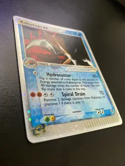 Kabutops Ex Holo Pokemon Card Ultra Rare Ex Sandstorm 97/100 NM/Never Played - Image 3