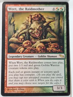 Wort, the Raidmother - Shadowmoor - Magic the Gathering MTG Nice! - Image 1
