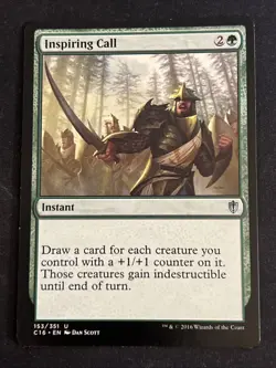 1x Inspiring Call (153) Commander 2016 LP MTG Magic the Gathering x1 MKE - Image 1