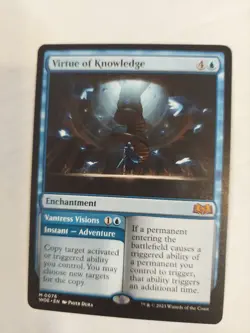 Virtue of Knowledge Wilds of Eldraine Regular - Image 1