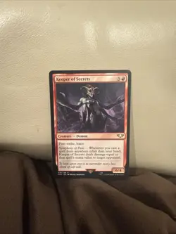 1x Keeper of Secrets NM-Mint, English Universes Beyond: Warhammer 40,000 MTG Mag - Image 1