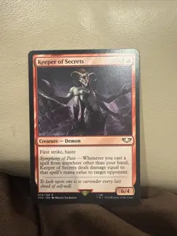 1x Keeper of Secrets NM-Mint, English Universes Beyond: Warhammer 40,000 MTG Mag - Image 2