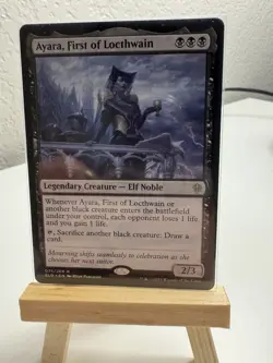 Magic The Gathering: Ayara, First Of Locthwain. NM Regular. - Image 1