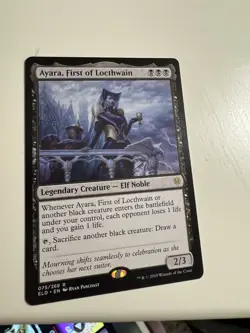 Magic The Gathering: Ayara, First Of Locthwain. NM Regular. - Image 2
