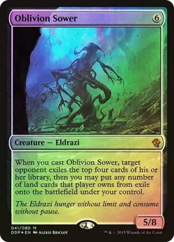 Oblivion Sower - FOIL - Duel Decks: Zendikar vs. Eldrazi - Magic The Gathering - Image 1