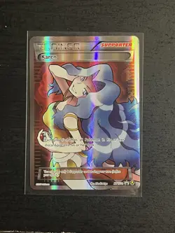 Karen Alternate Art Promos XY117a Holofoil Lightly Played - Image 1