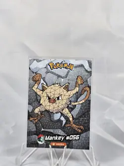 Mankey #56 - Cracked Ice Holo - Crystal Collection 2024 - Pokemon Card - Image 1
