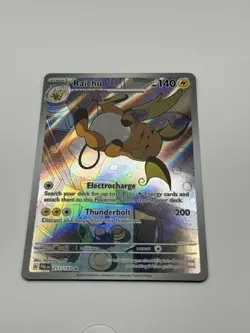 Pokemon - Raichu 211/193 Paldea Evolved Illustration Rare - NM Holo - Image 1