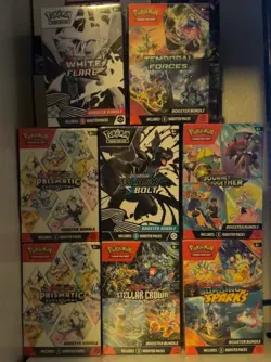Pokemon Booster Bundle lot!! 8 Bundles Factory Sealed Mint Condition Boxes - Image 2