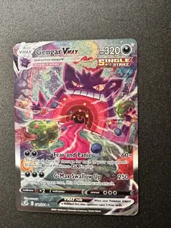 Pokemon 2021 Fusion Strike Gengar VMAX 271/264 Alt Art Secret Rare NEAR MINT - Image 1