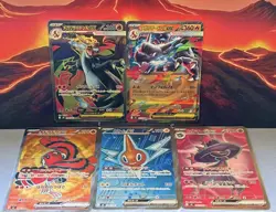 Pokemon Mega Charizard X Ex #94 SR/Inferno X: Lot of 5 (Read Description) 🔥 - Image 1