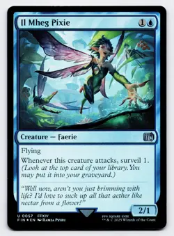 Il Mheg Pixie [0057] FIN Uncommon Foil [MTG Card English] - Image 1
