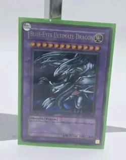 Blue Eyes Ultimate Dragon Yugioh card JMP-EN005 VG 23995346 - Image 1