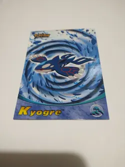 MINT Pokemon Kyogre Topps Advanced #43 Rare Investment Glossy Card Legendary - Image 1