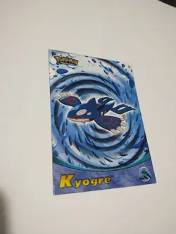 MINT Pokemon Kyogre Topps Advanced #43 Rare Investment Glossy Card Legendary - Image 3