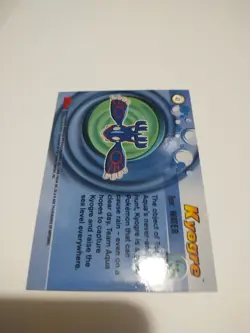 MINT Pokemon Kyogre Topps Advanced #43 Rare Investment Glossy Card Legendary - Image 4