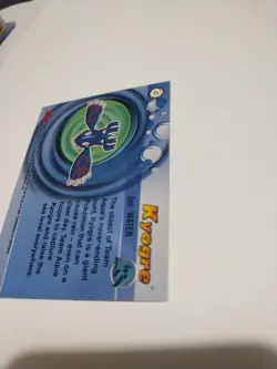MINT Pokemon Kyogre Topps Advanced #43 Rare Investment Glossy Card Legendary - Image 5