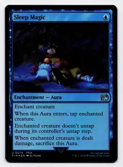 Sleep Magic [0074] FIN Uncommon Foil [MTG Card English] - Image 1