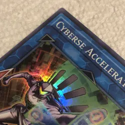 Yugioh IGAS-ENSE1 Cyberse Accelerator Limited Edition Super Rare Holo Card NM - Image 4