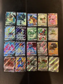 Pokemon Card Ex Ultra Rare 20x Lot Collection Double Rares Full Arts Lucario - Image 1