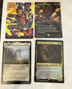 (MTG) LOT Magic the Gathering, 15 card lot random (see pics) with DICE - Image 1