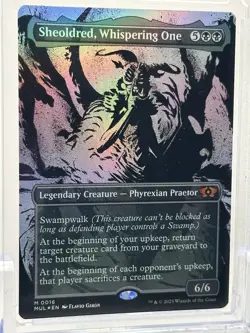 Sheoldred, Whispering One #16 (Foil) (NM) March of the Machine MUL Magic MTG - Image 1