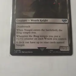 Nazgul The Lord of the Rings MTG Non-Foil Regular 0336 MTG NM - Image 3