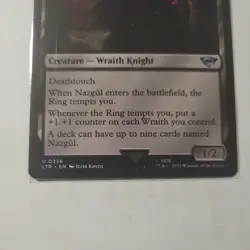 Magic MTG - Nazgul (0336) - Universes Beyond: the Lord of the Rings LTR - Image 3
