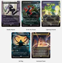Secret Lair Mtg spider-man villainous Plots non foil - Image 1