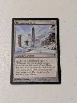 MTG Thrumming Stone - ColdSnap NM - Image 1