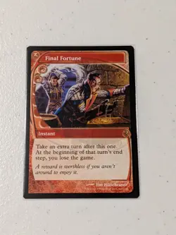 MTG Final Fortune - Future Sight Frame - Mystery Booster 2 NM - Image 1