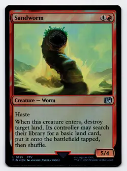 Sandworm [0155] FIN Uncommon Foil [MTG Card English] - Image 1
