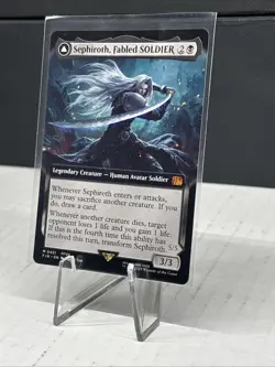 Sephiroth, Fabled SOLDIER / Sephiroth, One-Winged Angel Final Fantasy MTG FF7 💎 - Image 2