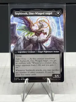 Sephiroth, Fabled SOLDIER / Sephiroth, One-Winged Angel Final Fantasy MTG FF7 💎 - Image 4