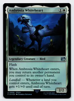 Ambrosia Whiteheart [0006] FIN Uncommon Foil [MTG Card English] - Image 1