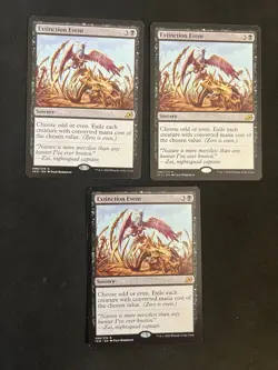 Extinction Event x3 [Ikoria: Lair of Behemoths] #86 Magic MTG Cards LP - Image 1